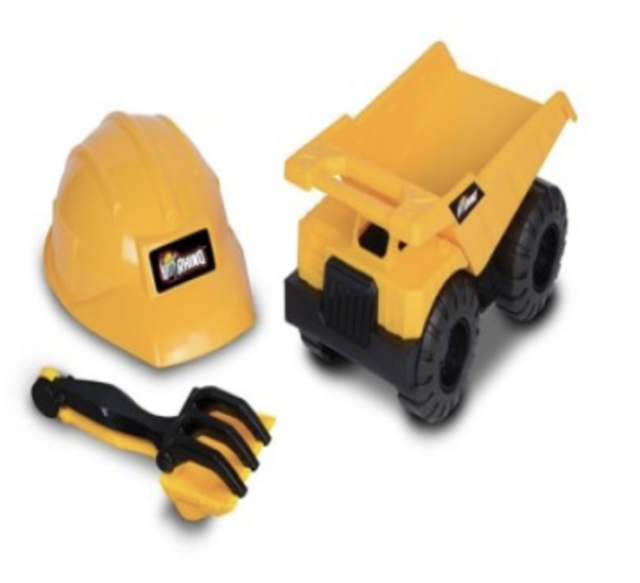Rhino construction lastbil med hjälm