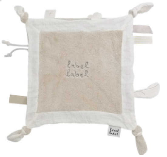 Label label snuttefilt nougat