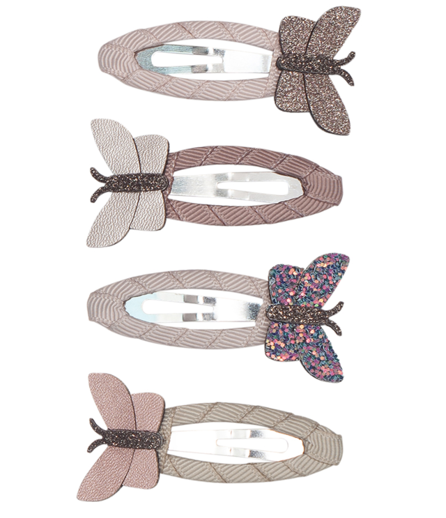 Mini & lula hårspänne fjäril 4-pack