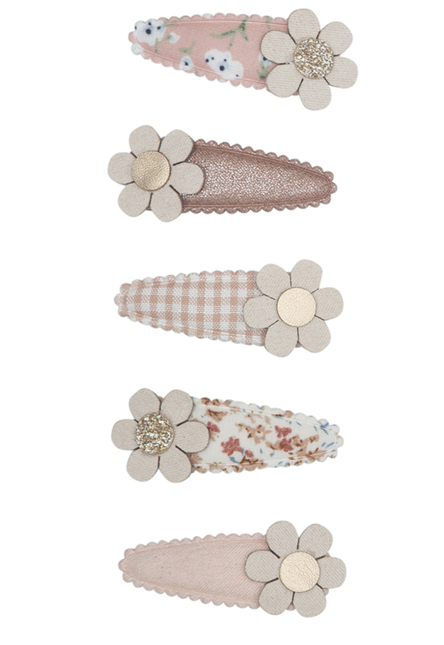 Mimi & lula hårspänne mini daisy 5-pack