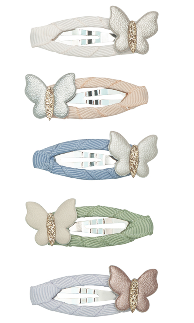 Mimi & lula hårspänne mini fjäril 5-pack