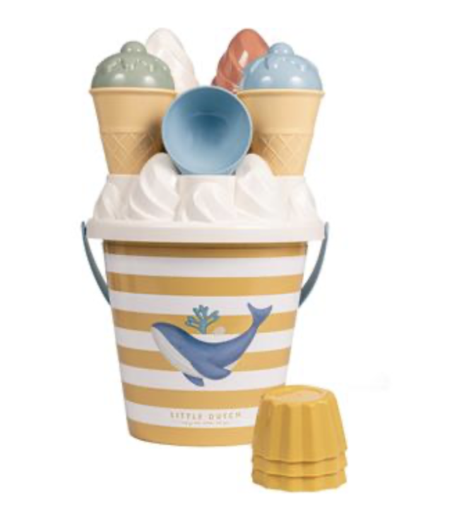 Little dutch hinkset glass ocean dreams blue