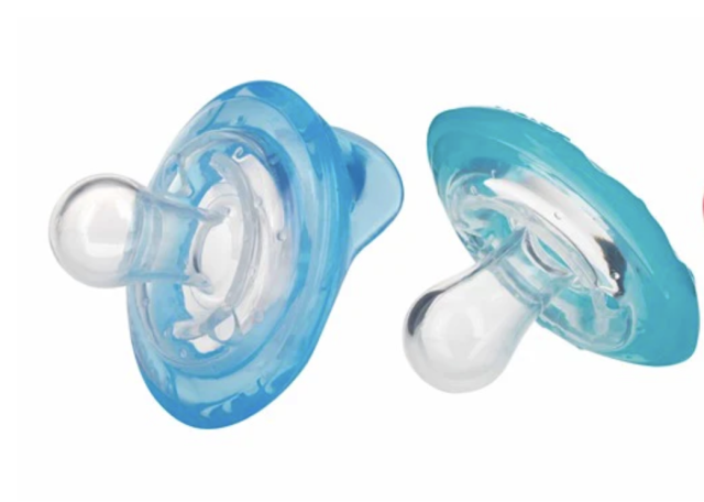 Nuby napp flex classic cherry 6-36mån 1-pack blå