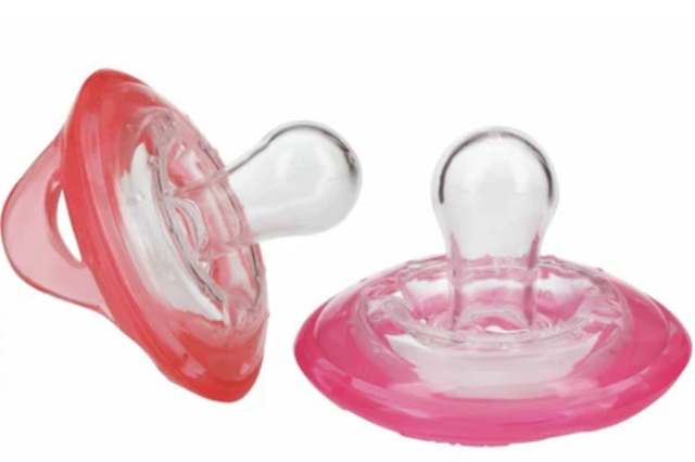 Nuby napp flex classic cherry 6-36mån 1-pack rosa