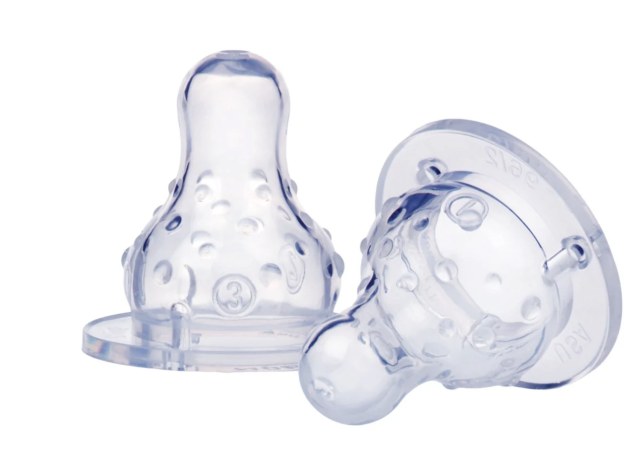 Nuby dinapp anti colic 1.2.3 flow 2-pack