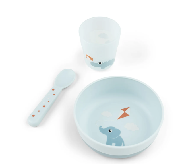 Done by deer servis foodie first meal playground blue