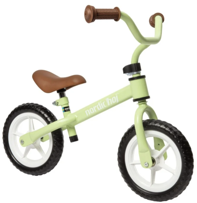 Nordic hoj springcykel grön