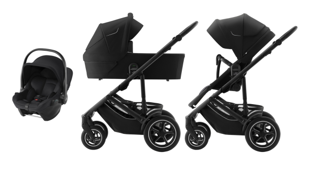 Britax smile 5z paket duovagn inkl babyskydd baby-safe core