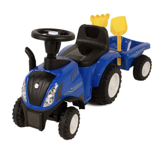 Babytrold ride-on traktor blå