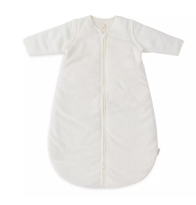 Jollein sovpåse rib med avtagbara ärmar 90cm ivory TOG 3/2