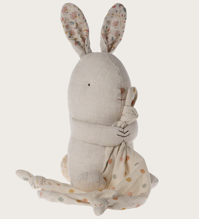 Maileg lullaby friends speldosa med snuttefilt bunny nature