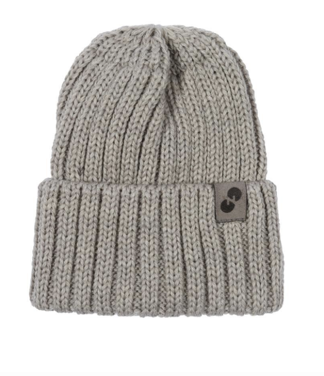 Nordbaby ribbed beanie brian merinoull beige