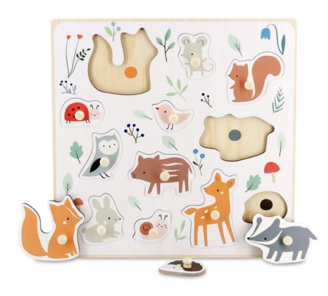Vilac pussel forest animals 12-bitar