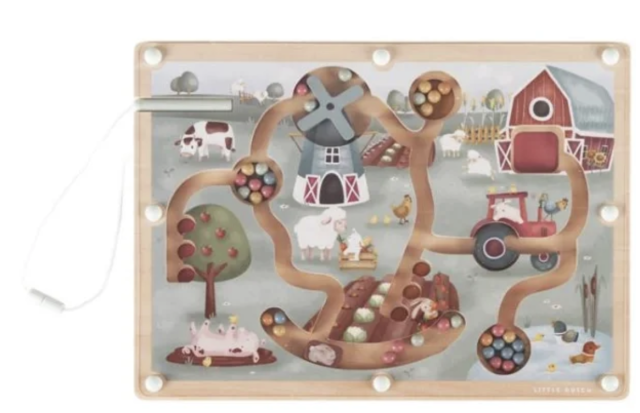 Little dutch magnet labyrint little farm