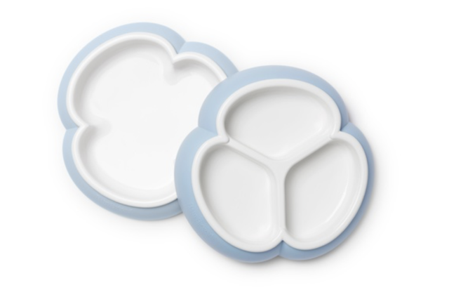 Babybjörn tallriksset 2-pack blå