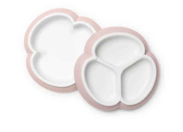 Babybjörn tallriksset 2-pack rosa