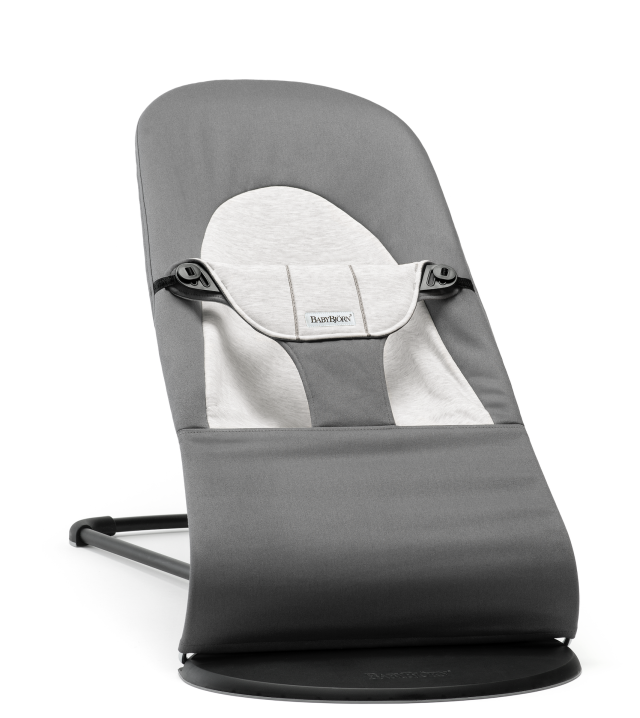 Babybjörn babysitter balance soft vävd/jersey mörkgrå/grå