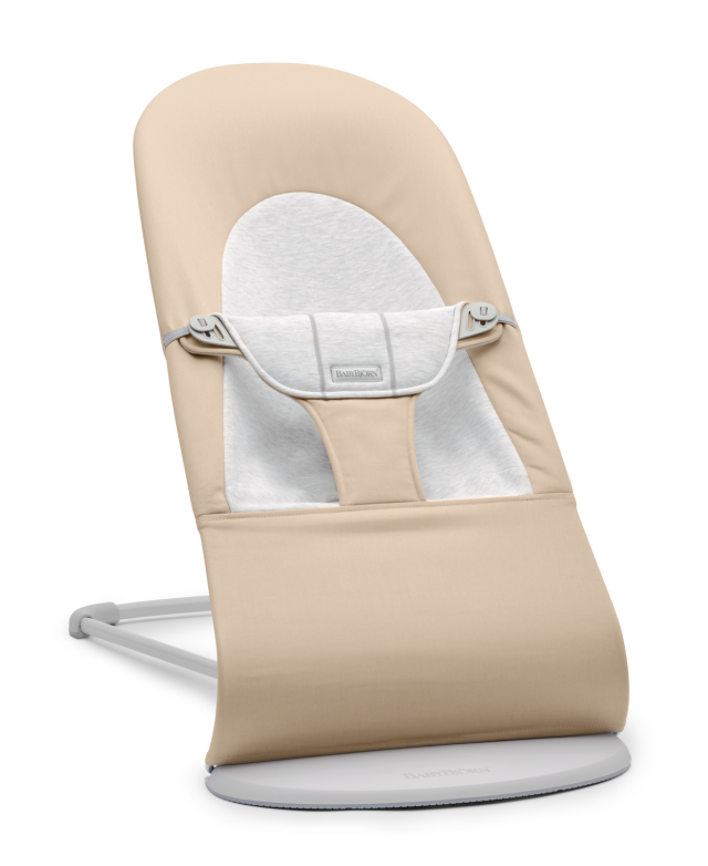 Babybjörn babysitter balance soft vävd/jersey beige/grå