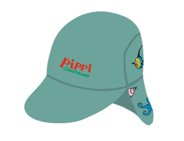 Swimpy uv-hatt pippi i söderhavet grön