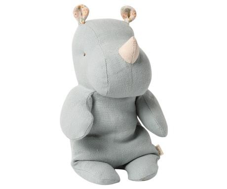 Maileg safari friends little rhino blue/grey
