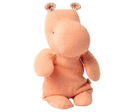 Maileg safari friends little hippo apricot