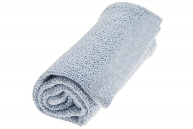 Vinter & bloom filt soft grid eko gallerfilt true blue 100x75cm