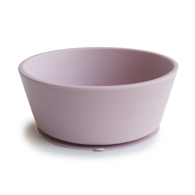 Mushie skål silikon soft lilac