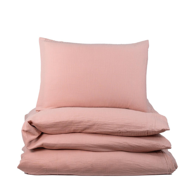 Ng baby påslakanset muslin spjälsäng dusty rose
