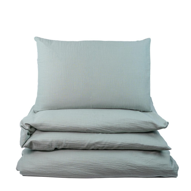 Ng baby påslakanset muslin spjälsäng frosty green