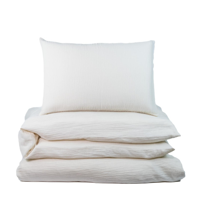 Ng baby påslakanset muslin spjälsäng ivory