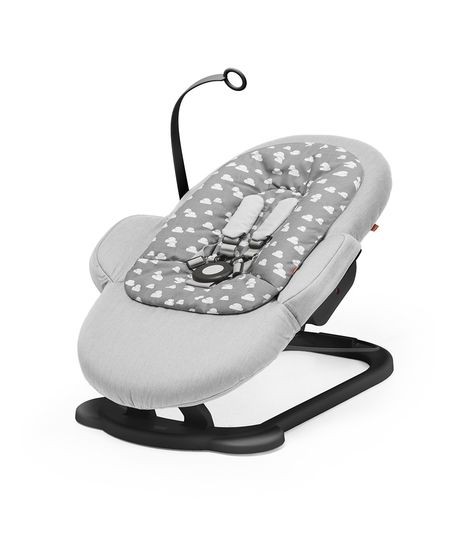 Stokke steps bouncer grey clouds