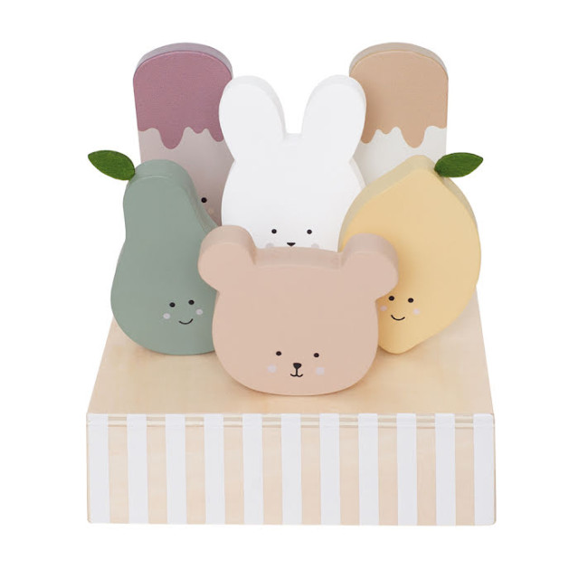 Jabadabado glasslåda teddy bunny