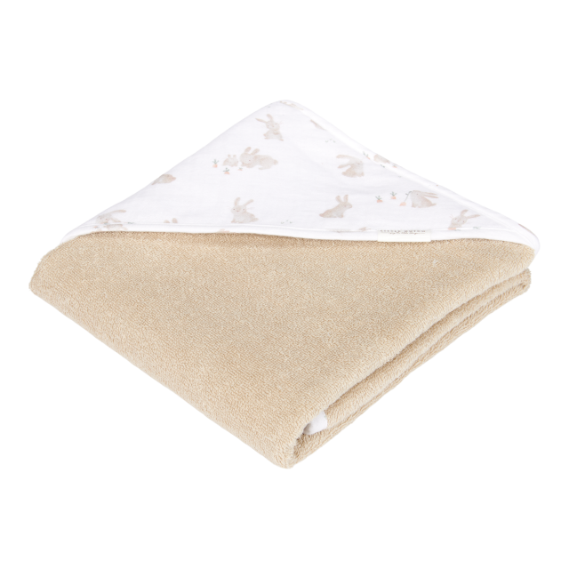 Little dutch badcape baby bunny 75x75cm