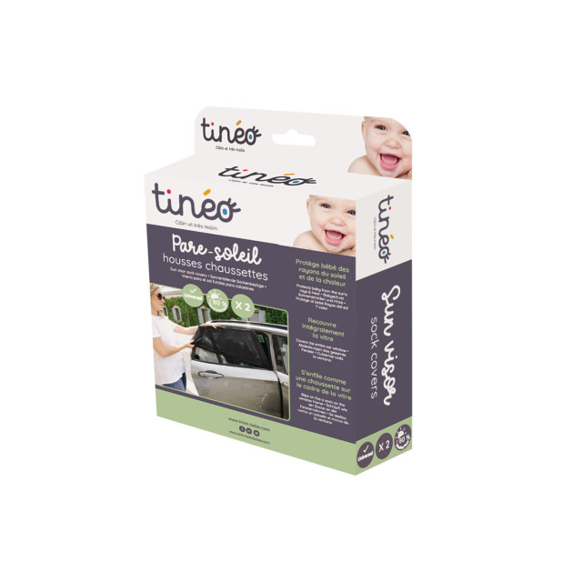 Tineo solskydd dra på 2-pack