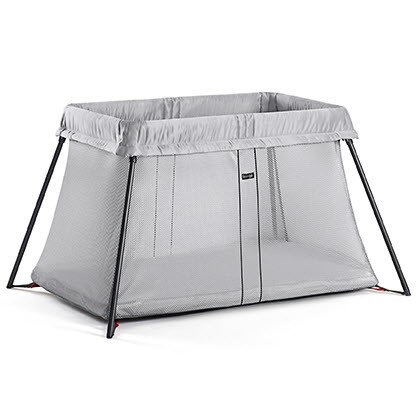 Babybjörn resesäng light silver