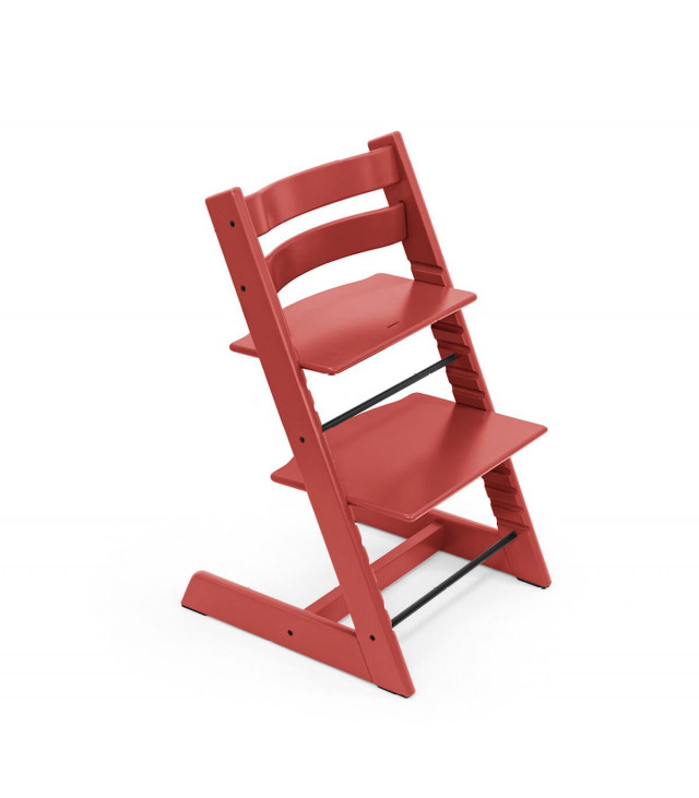 Stokke tripp trapp chair warm red