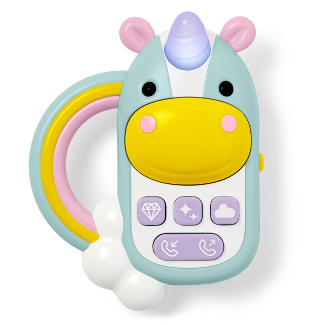 Skip hop zoo telefon enhörning