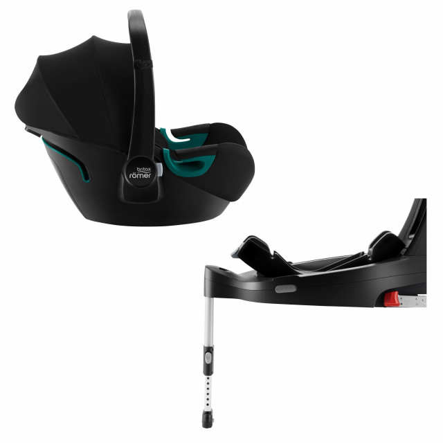 Britax babyskydd baby-safe 3 i-size med flex base isense space black