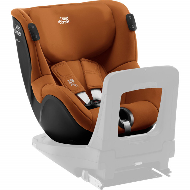 Britax bilstol dualfix isense golden cognac