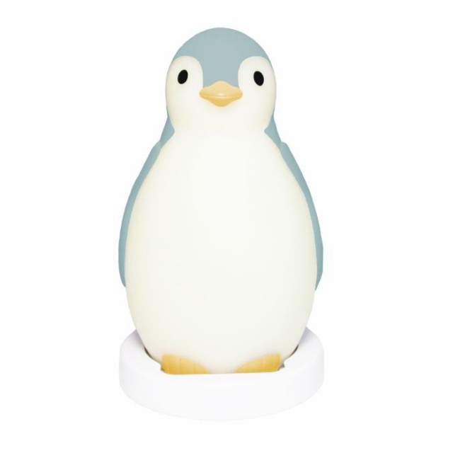 Zazu sömntränare och nattlampa pam pingvin blå