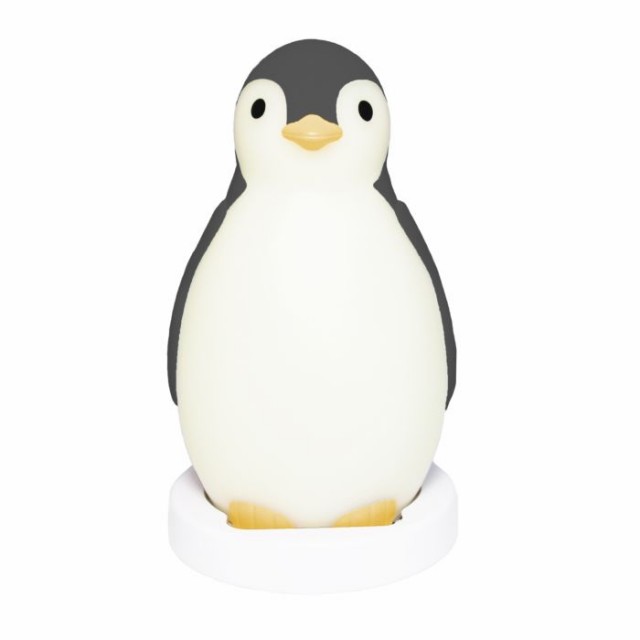 Zazu sömntränare och nattlampa pam pingvin grå